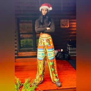 BDG Blocked Blanket Pant Size S